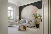 Dreamy Floral Archway design mural adding romantic charm and floral beauty to interior décor.
