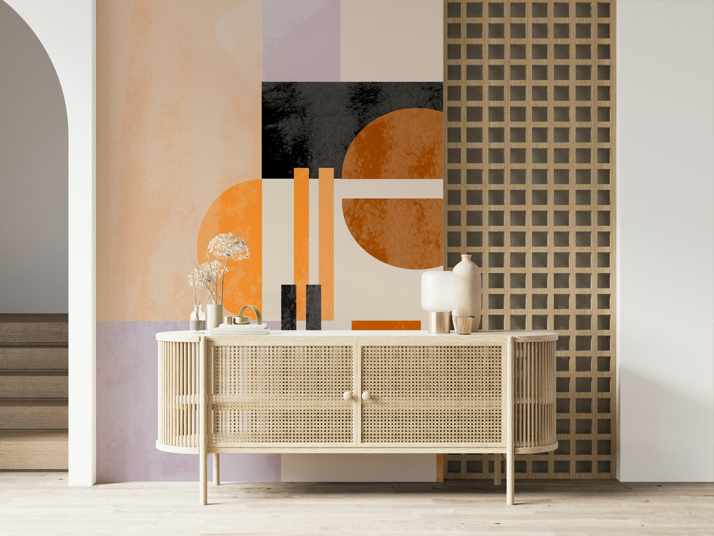 Creative Abso Light Geometry graphic, engaging visual wall art.