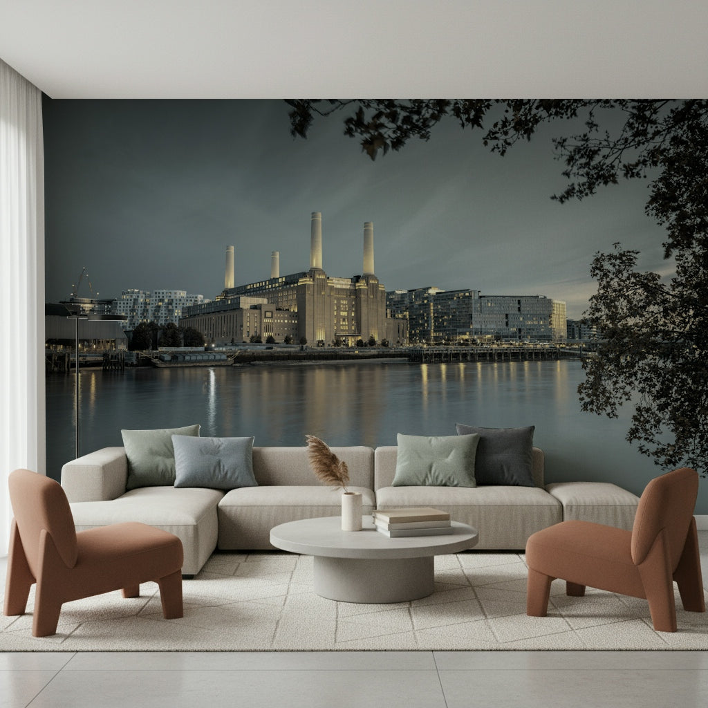 London's Powerhouse Wall Mural