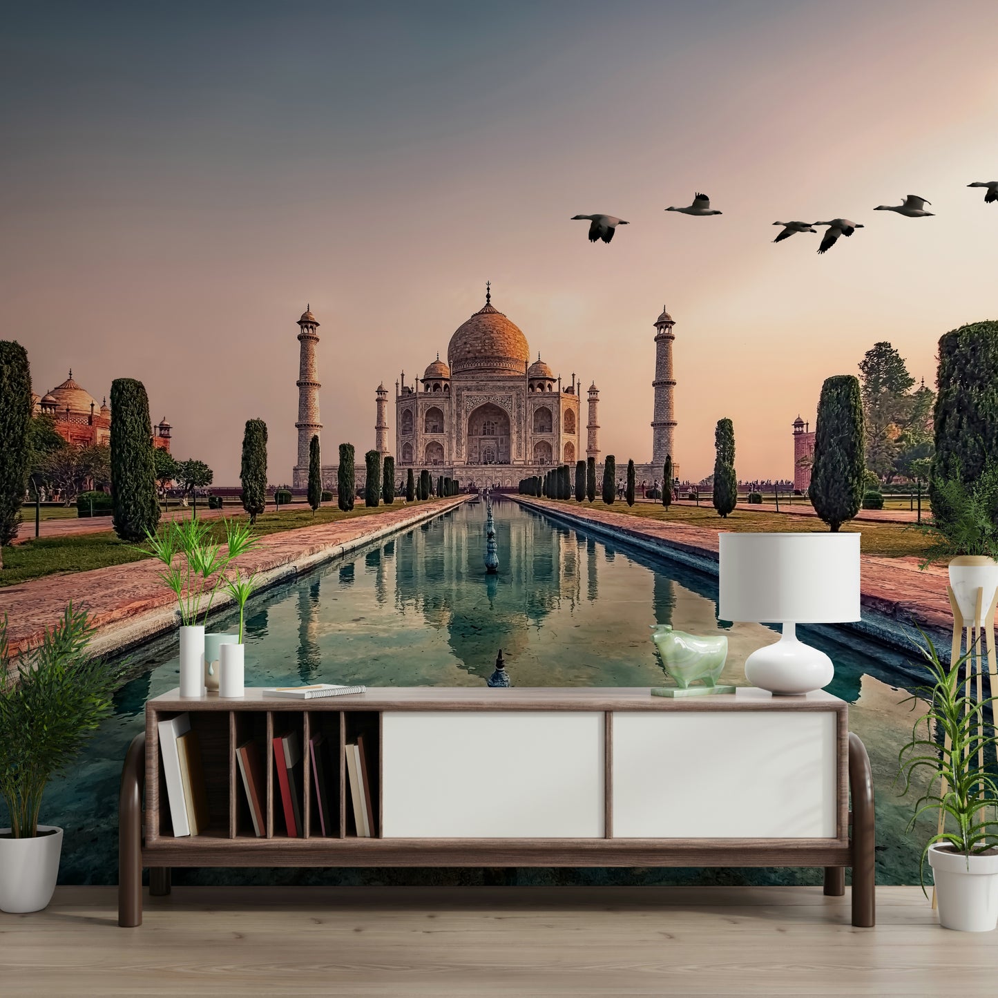 India's Taj Mahal: A Timeless Wonder Wall Mural