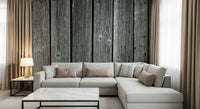 Vintage Weathered Wood Panel mural, rustic texture, shabby chic wallpaper.