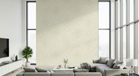 Calming Beige Chevron seamless pattern mural, neutral palette texture.