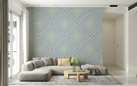 Wallpaper stylish Chevron Dreams abstract intersecting visuals dreamy.