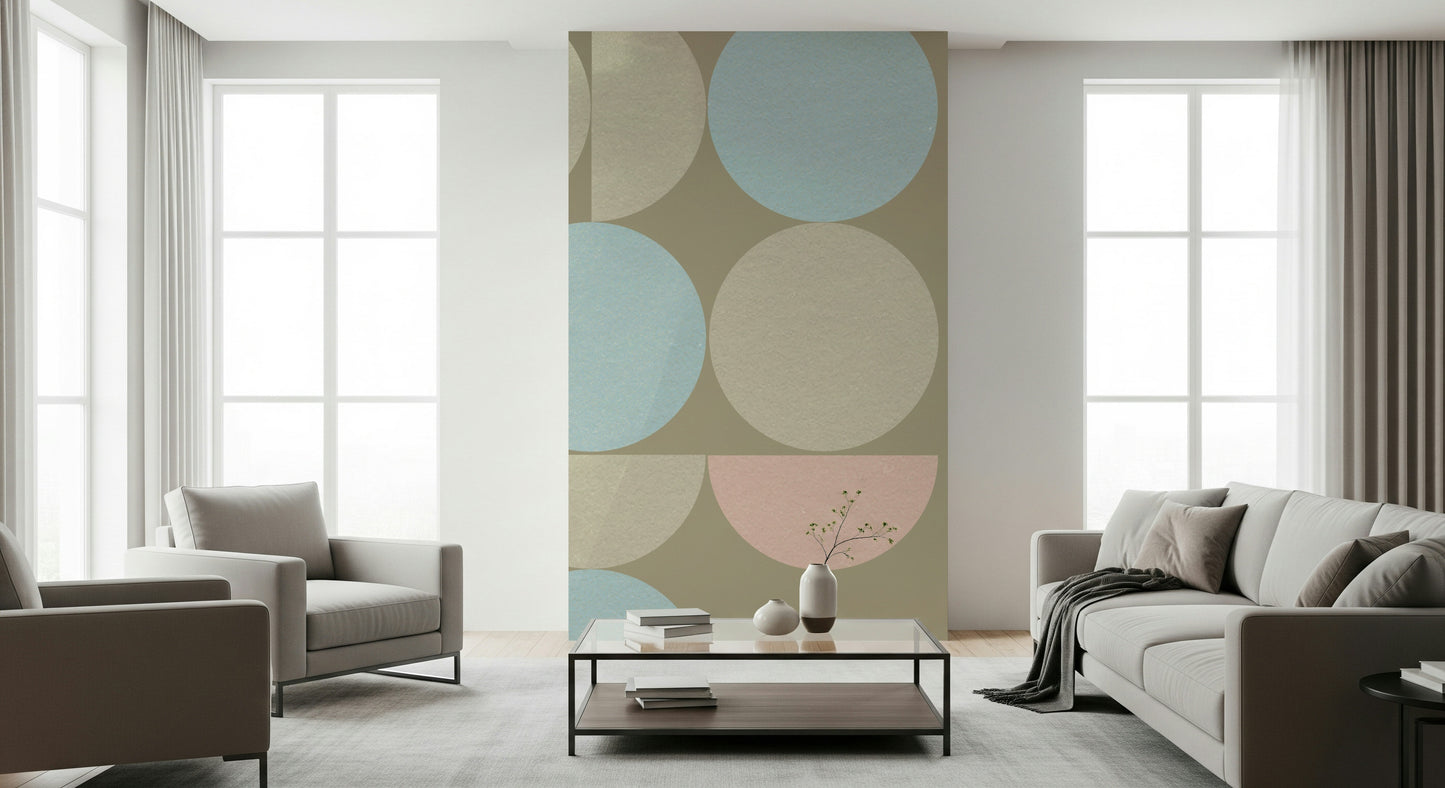 Quiet Geometry Wall Mural