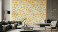 Elegant Pebble Pattern wallpaper for walls, soothing, scattered forms.