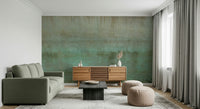 Antique Oxidized Wall Art mural wallpaper worn cement.
