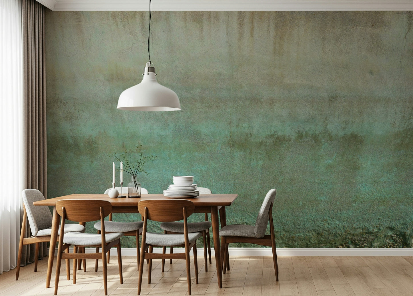 Patinated Oxidized Wall Art wall art grunge urban feel.