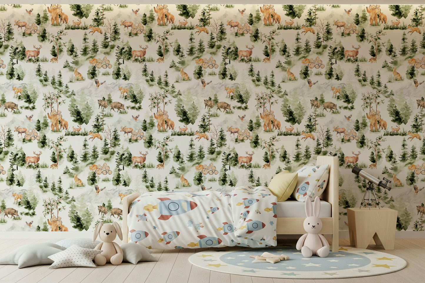 Forest Friends Wallpaper⁠