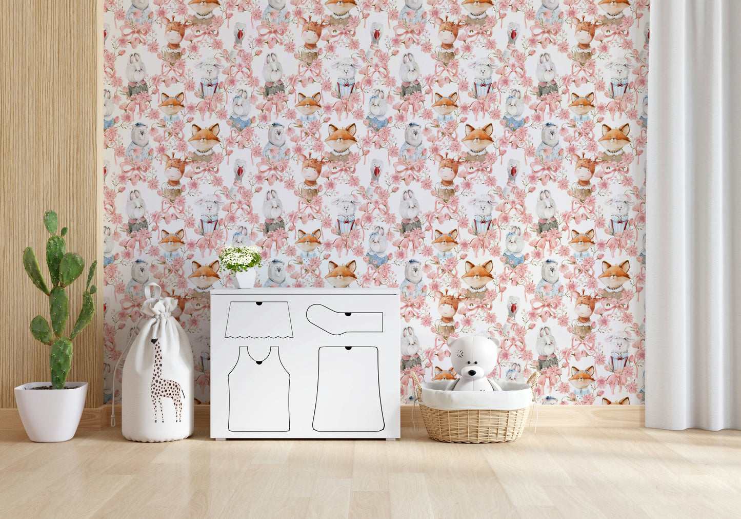 Floral Friends Wallpaper⁠