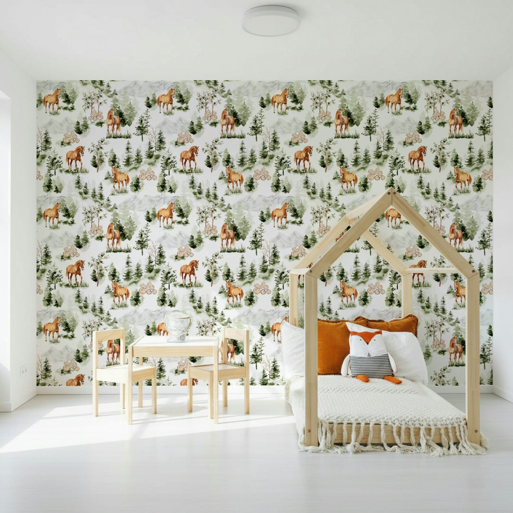 Wild Horses Vista Wallpaper⁠