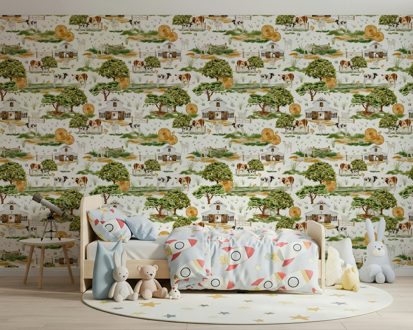 Farmhouse Charm Wallpaper⁠