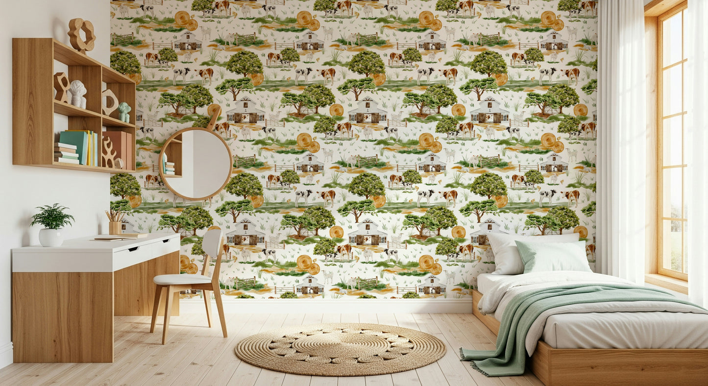 Farmhouse Charm Wallpaper⁠