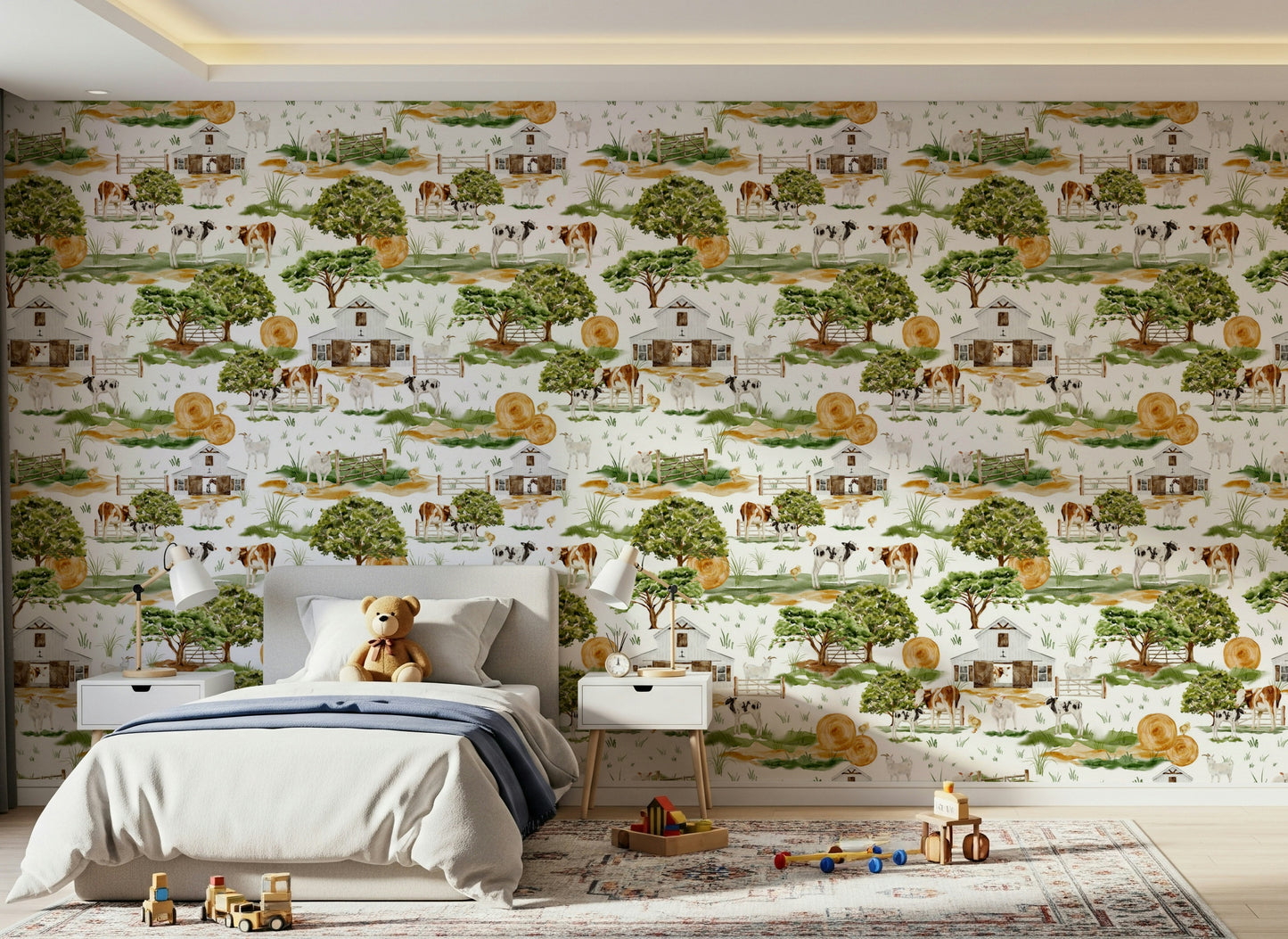 Farmhouse Charm Wallpaper⁠