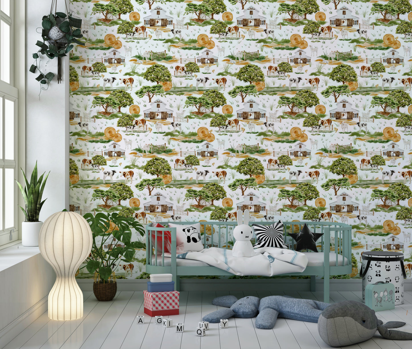 Farmhouse Charm Wallpaper⁠