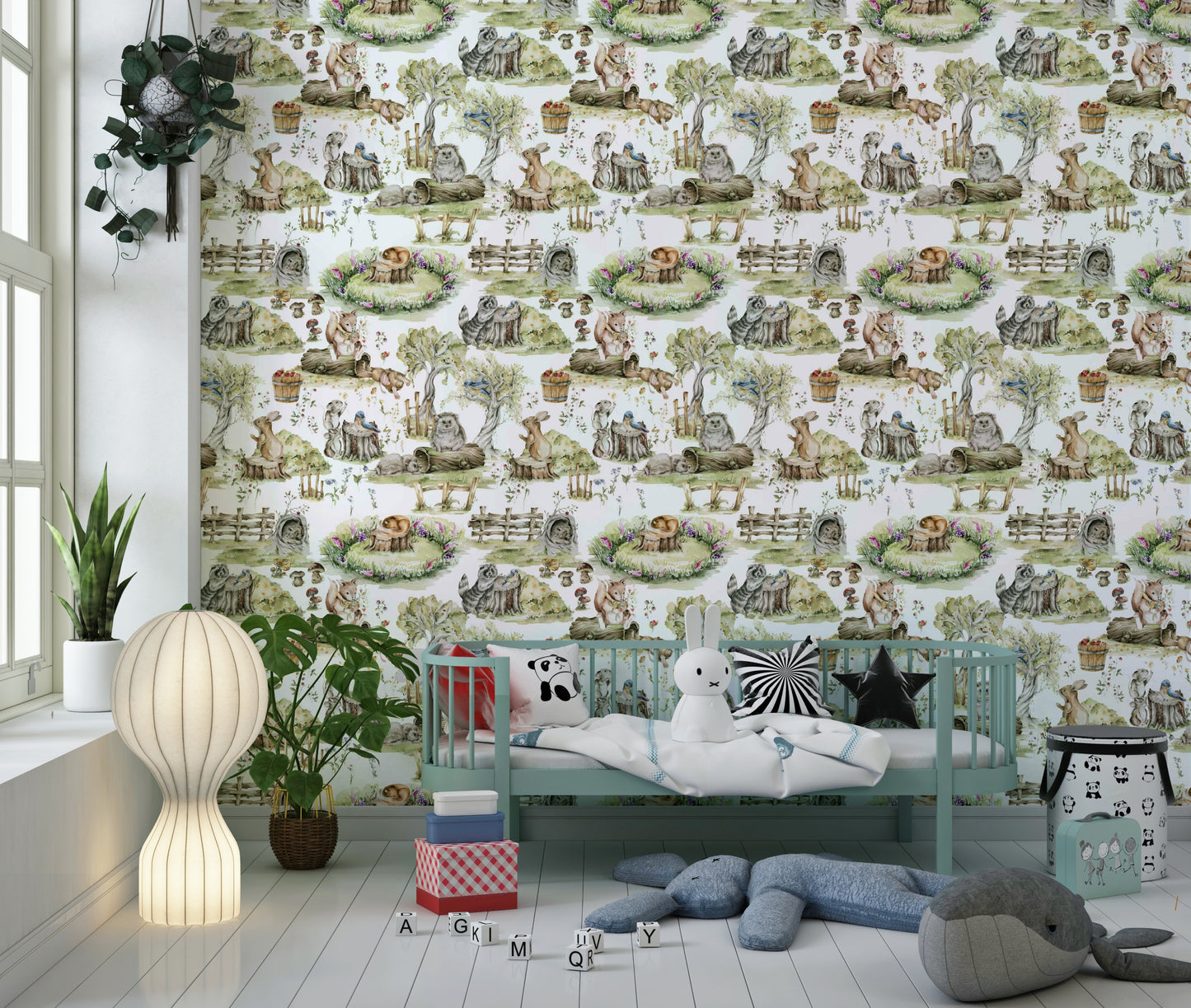 Watercolor Woods Wallpaper⁠