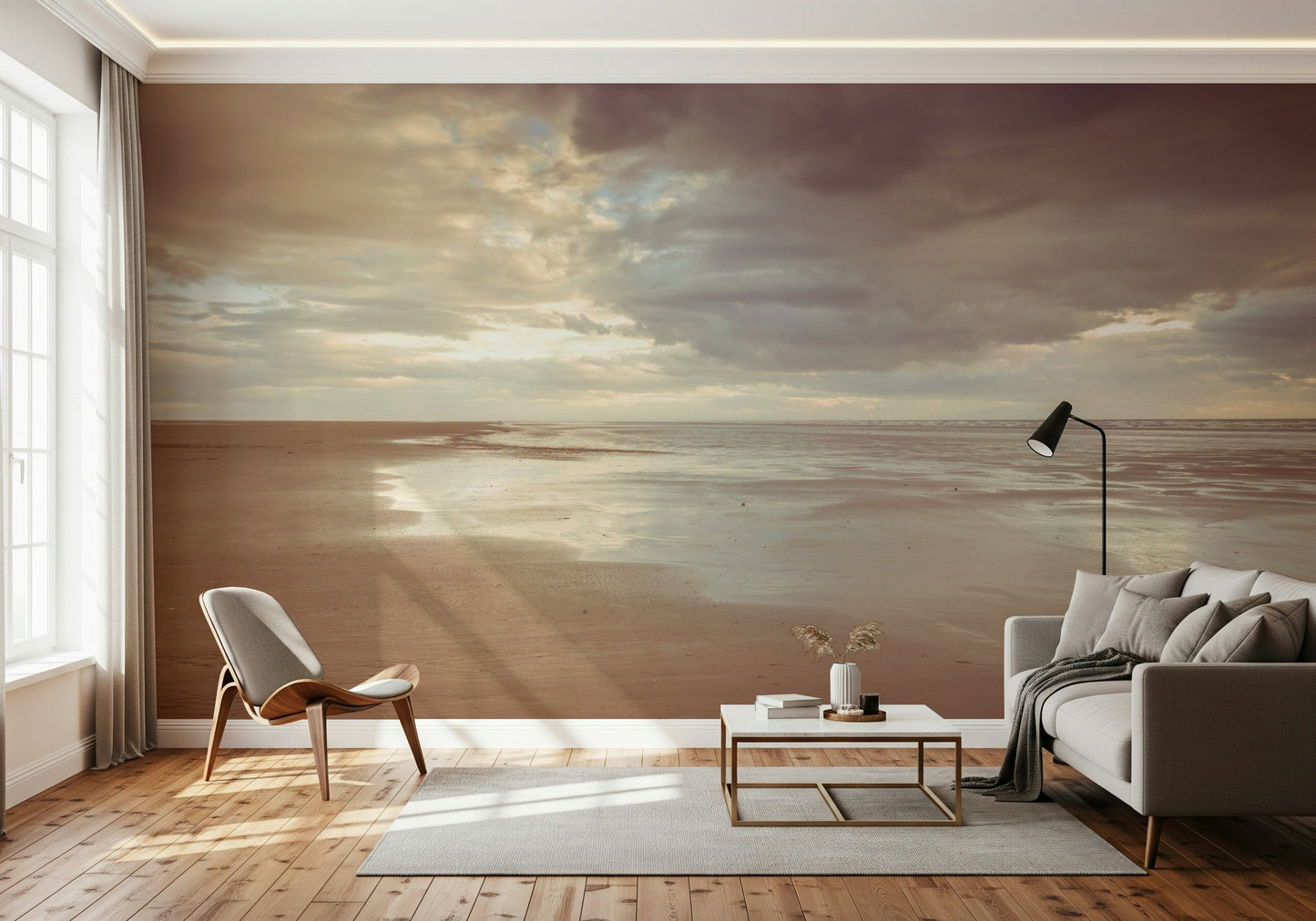 Soothing Seashore Wall Mural