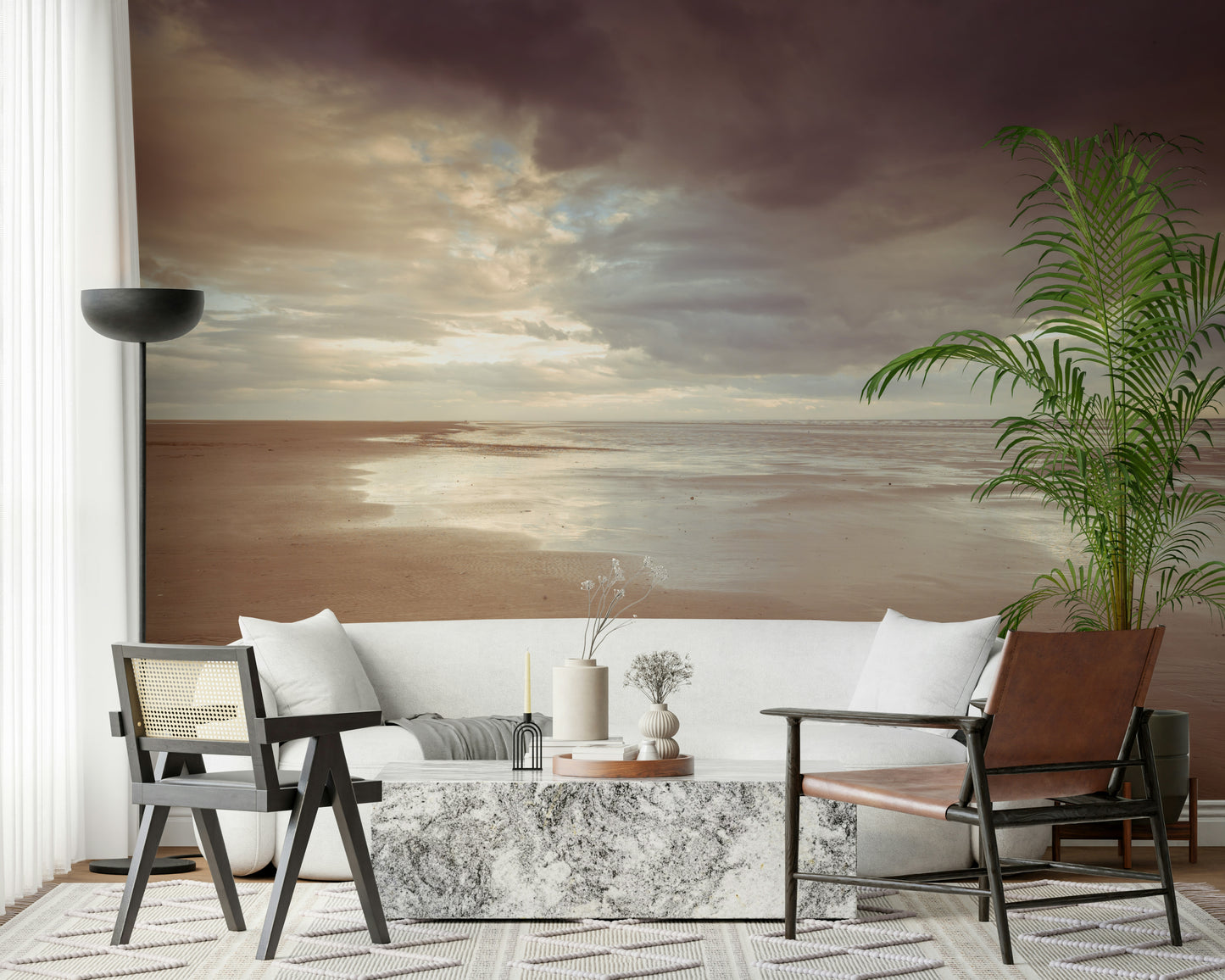 Soothing Seashore Wall Mural