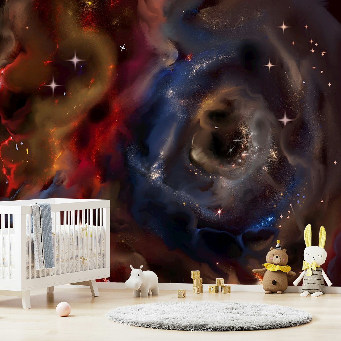 Nebulae Cascade Wall Mural