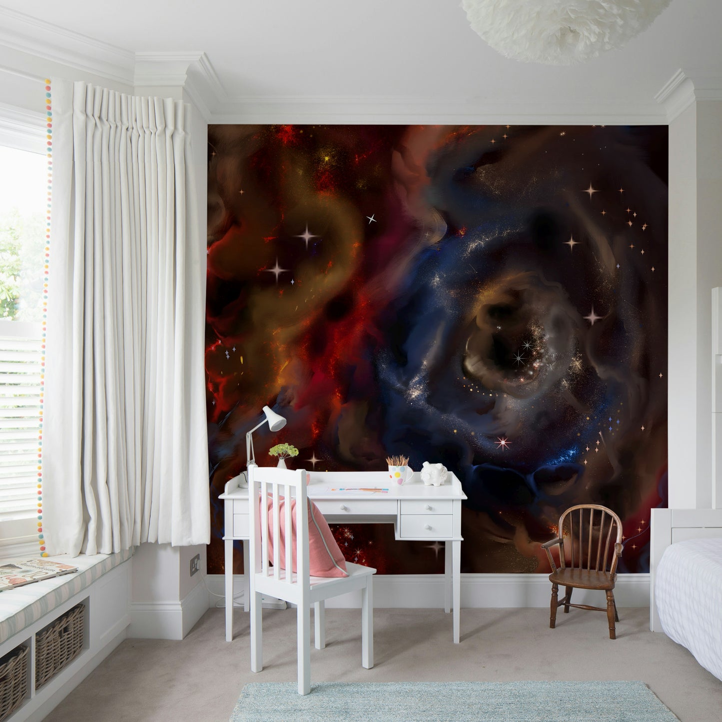 Nebulae Cascade Wall Mural