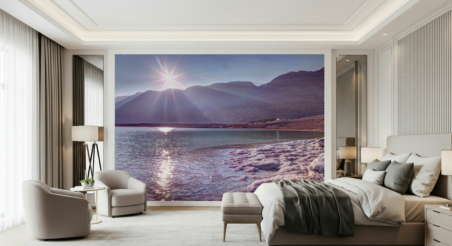 Dead Sea Sunset Wall Mural