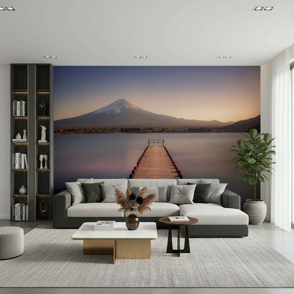 Mount Fuji Serenity Wall Mural