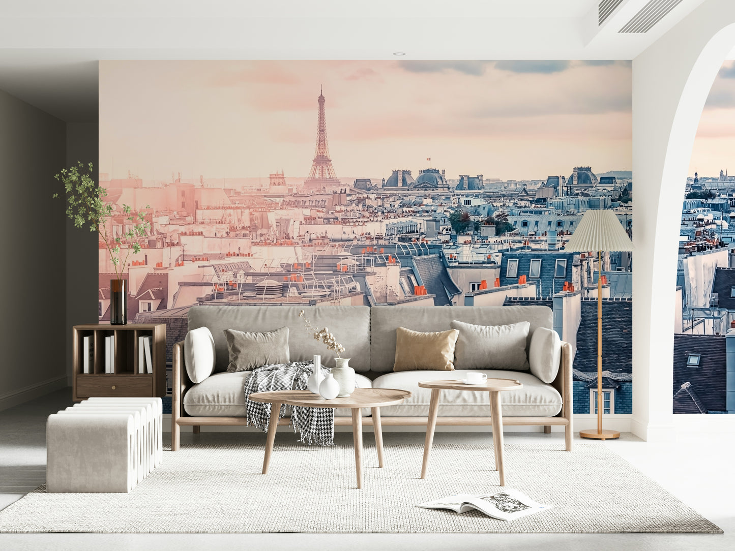 Parisian Sunrise Wall Mural