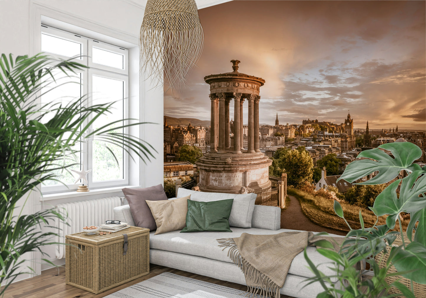 Calton Hill Wall Mural