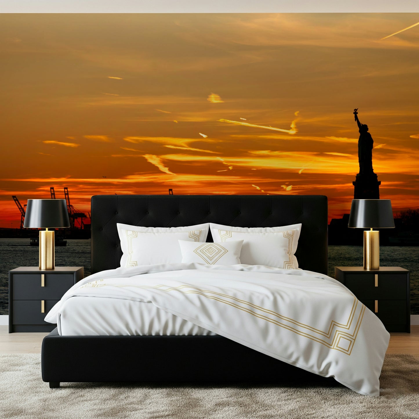 Liberty Sunset Wall Mural