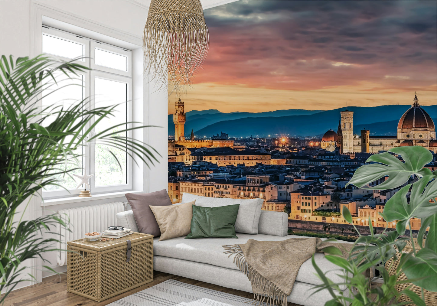 Florence Twilight Wall Mural