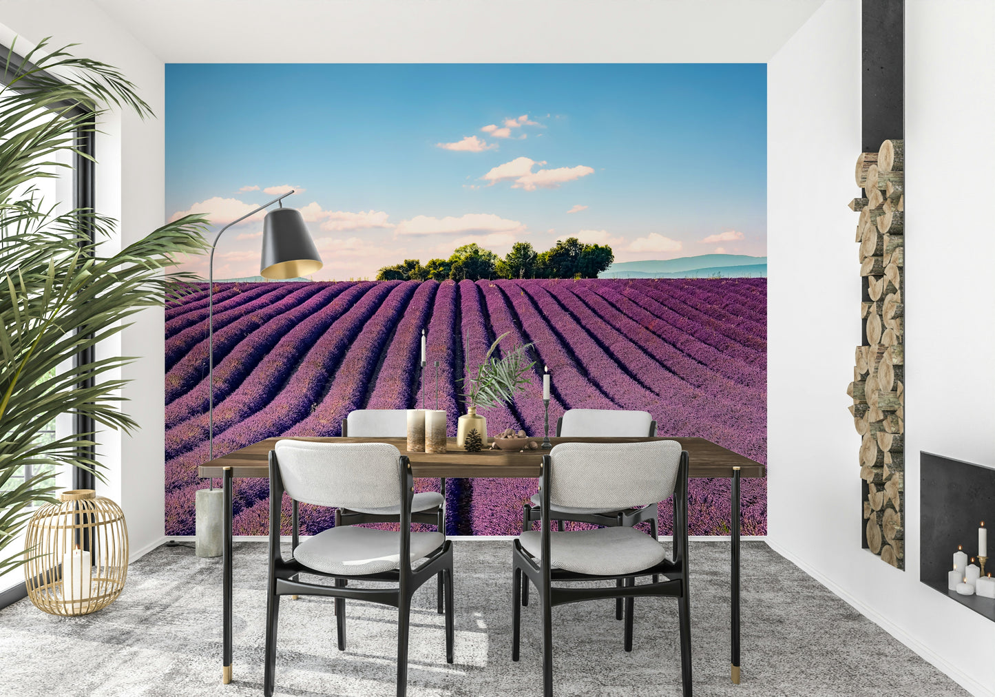 Provence's Purple Haze Wall Mural