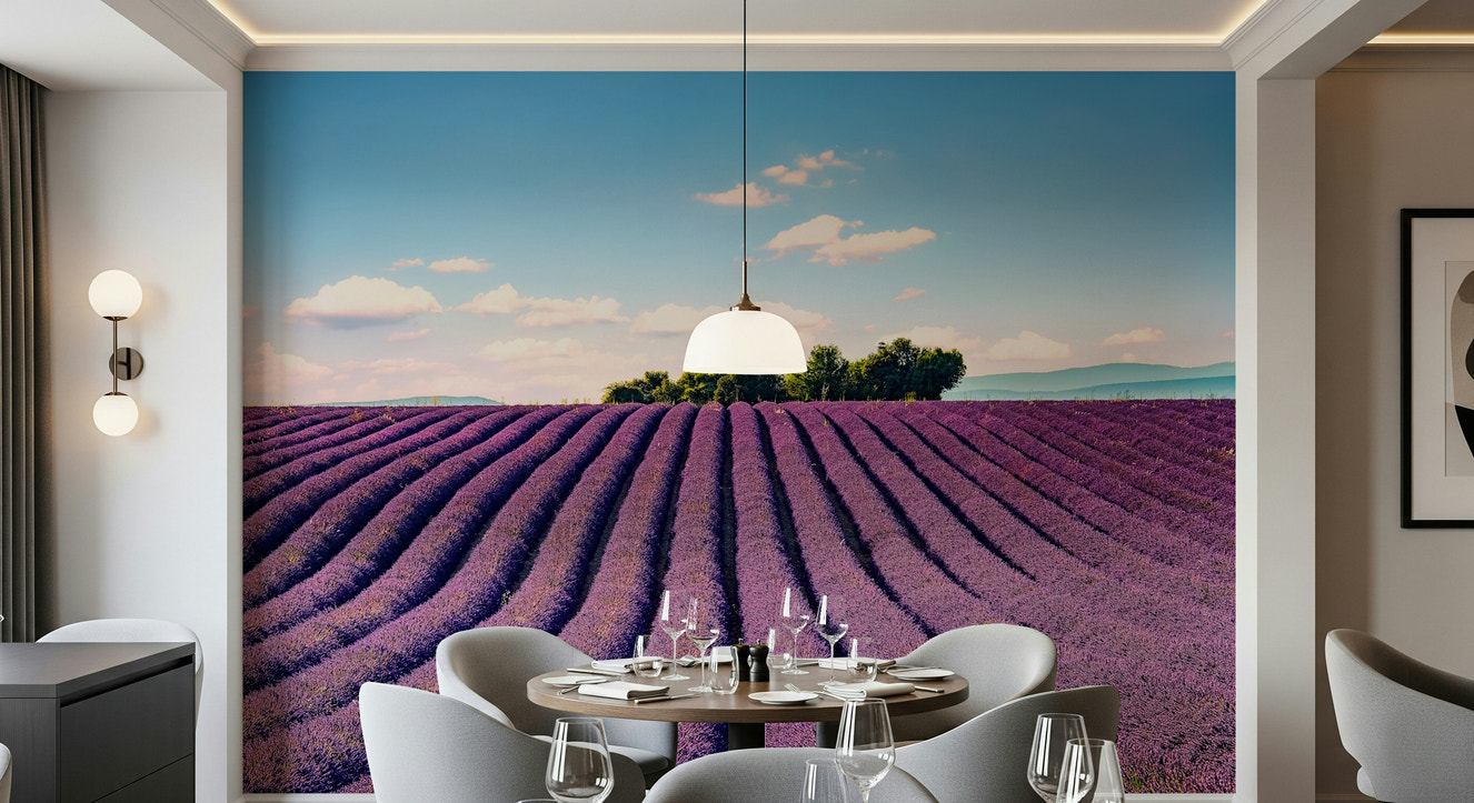 Provence's Purple Haze Wall Mural