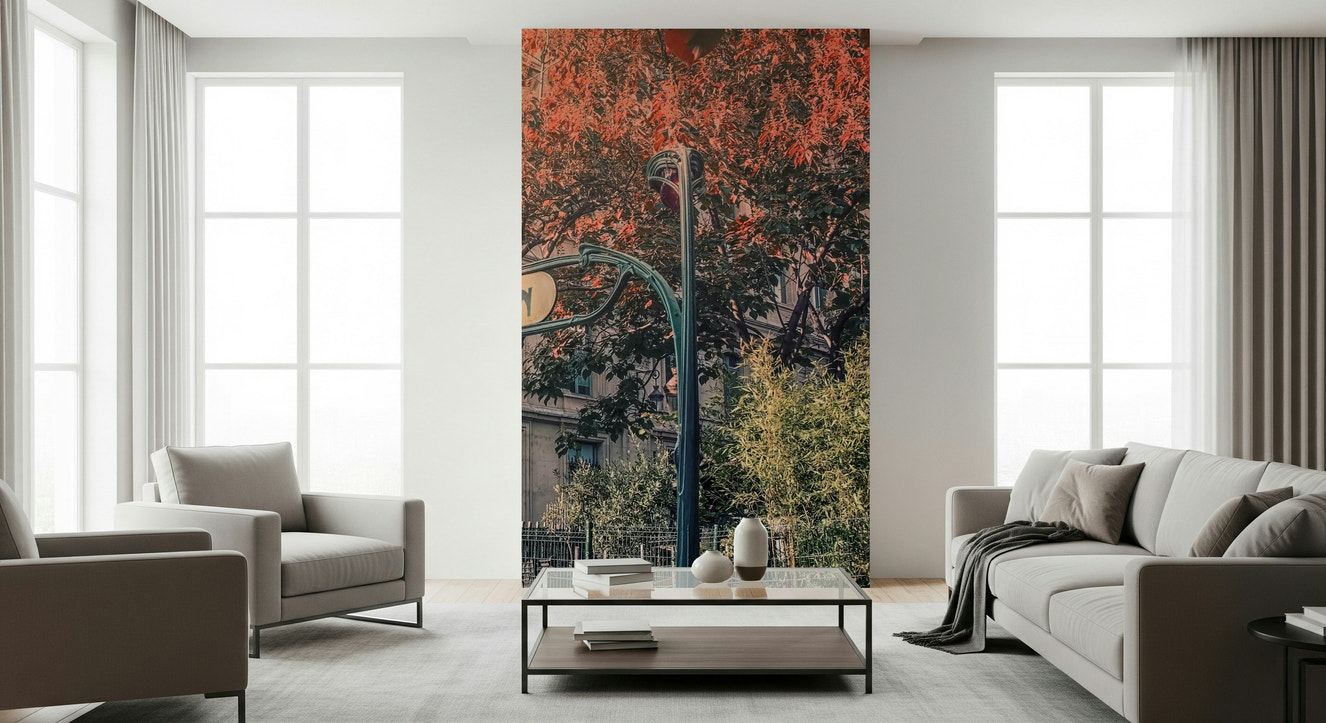 Parisian Metro Charm Wall Mural