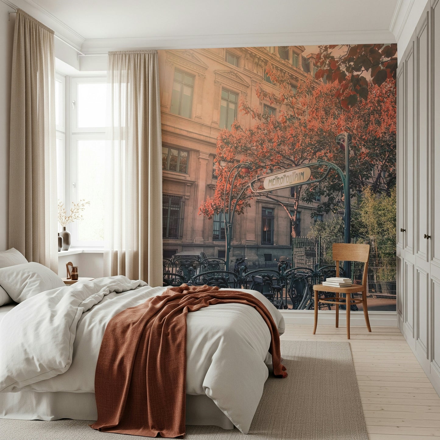 Parisian Metro Charm Wall Mural