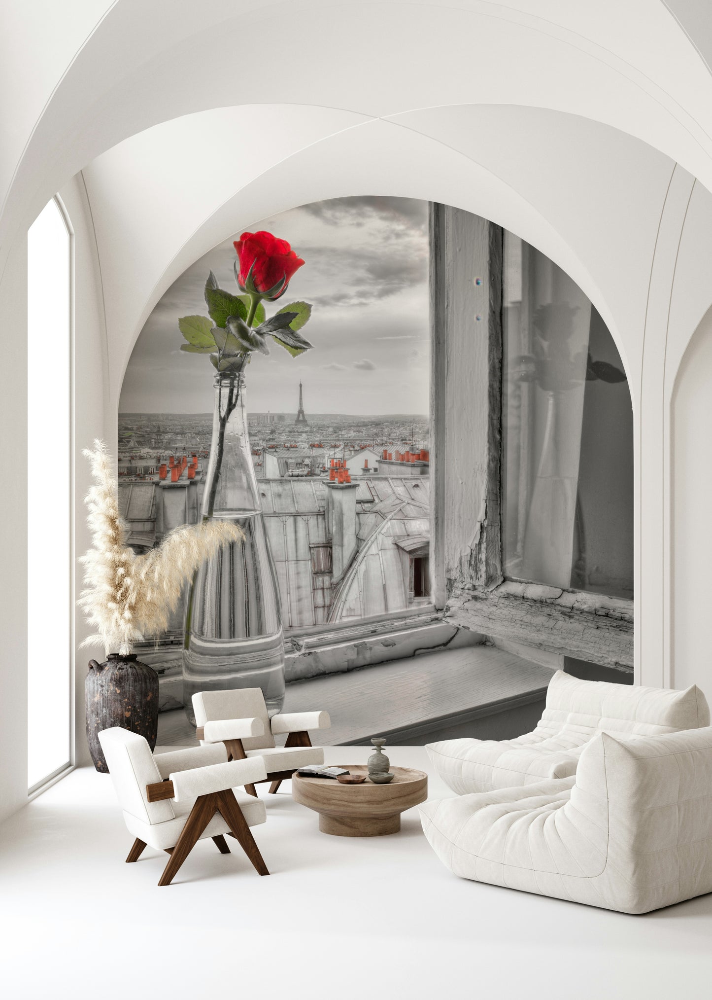 Parisian Romance Wall Mural