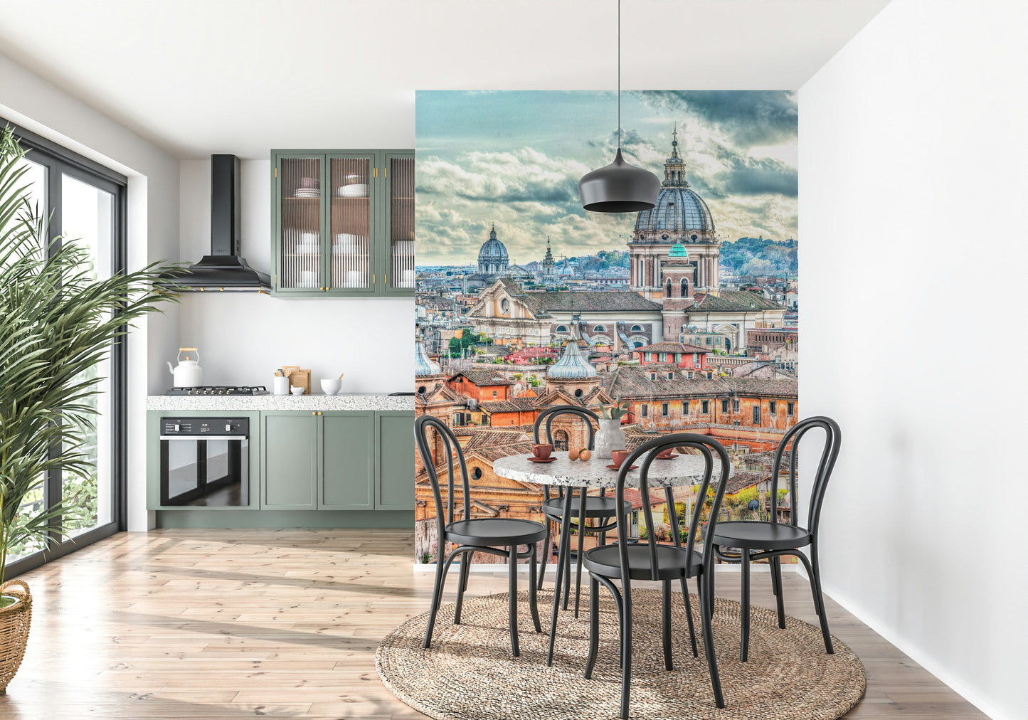 Eternal City View Wall Mural