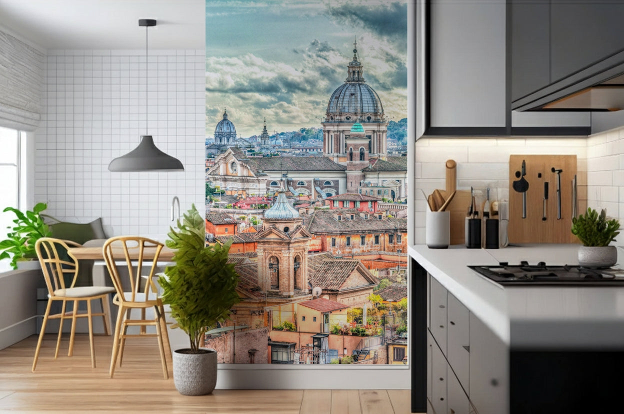 Eternal City View Wall Mural