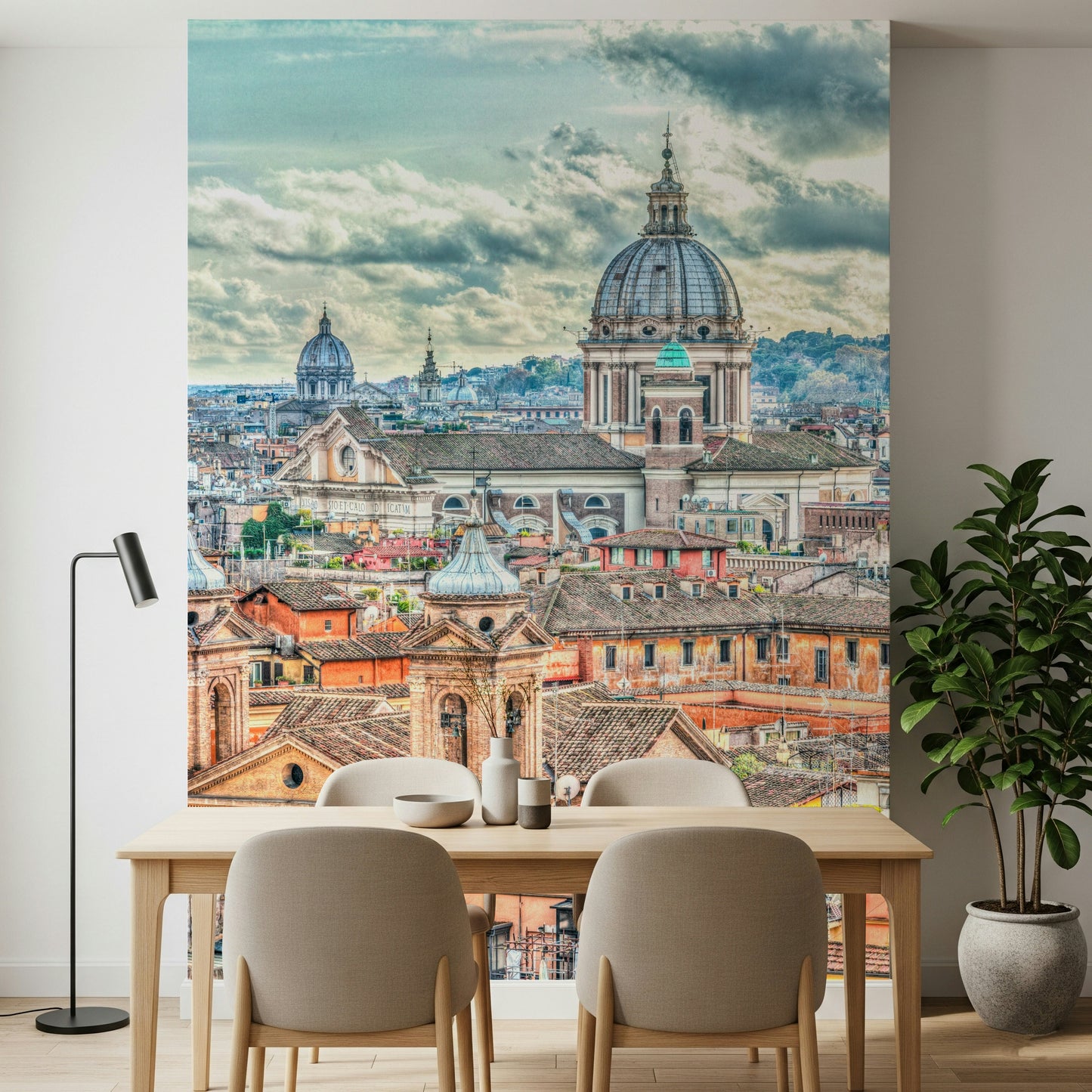 Eternal City View Wall Mural