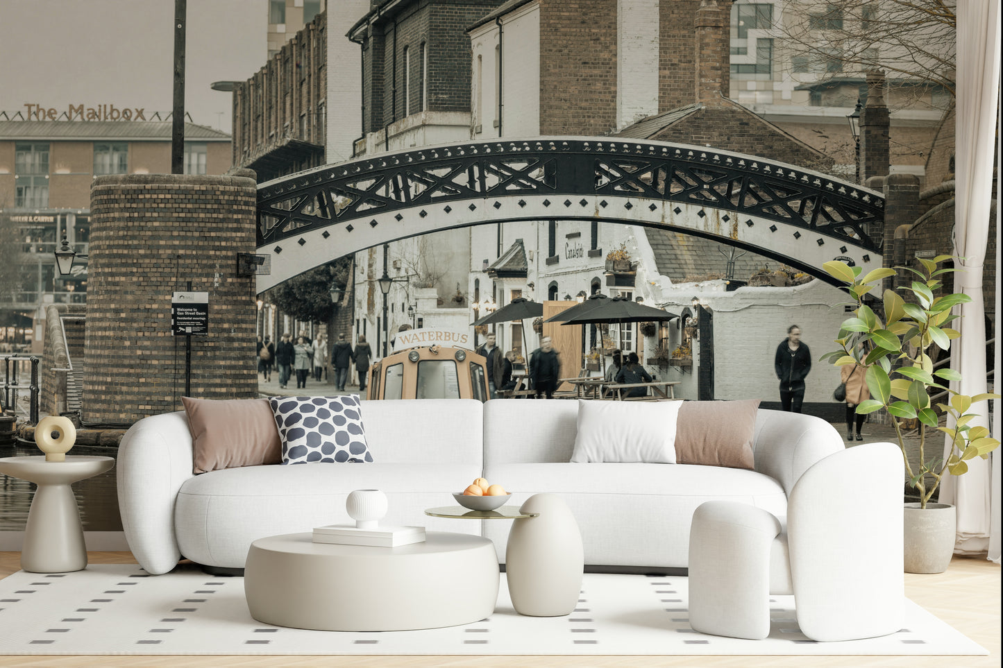 Gas Street Basin View Wall Mural