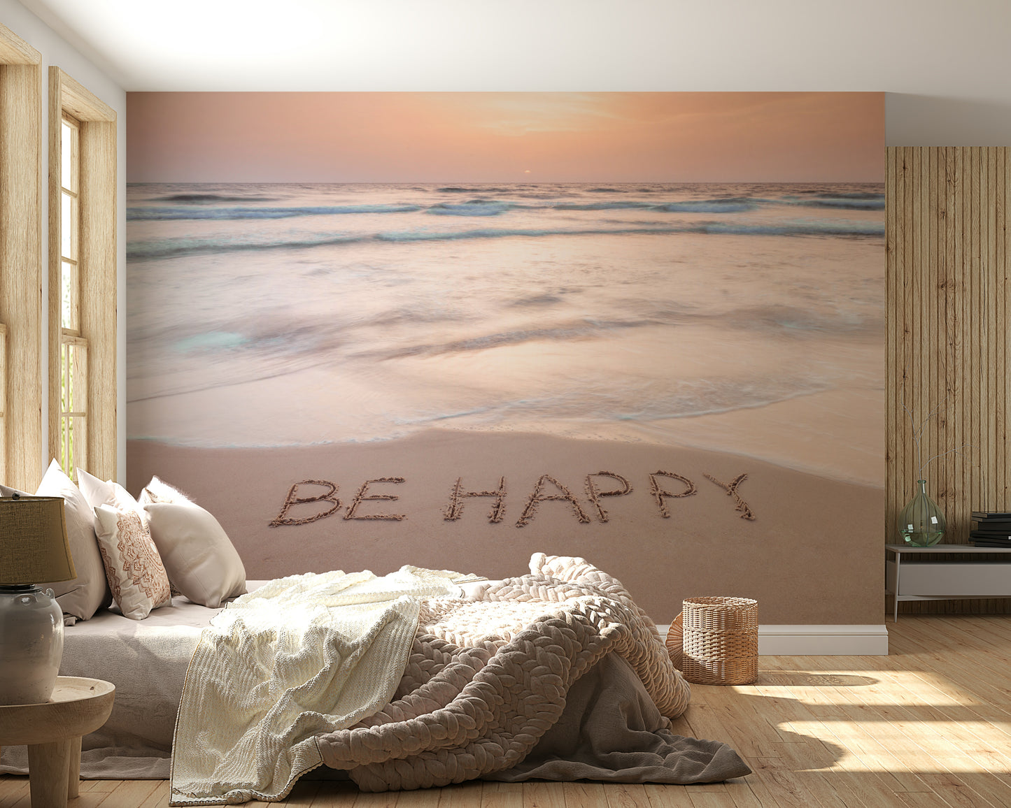 Coastal Affirmation Wall Mural