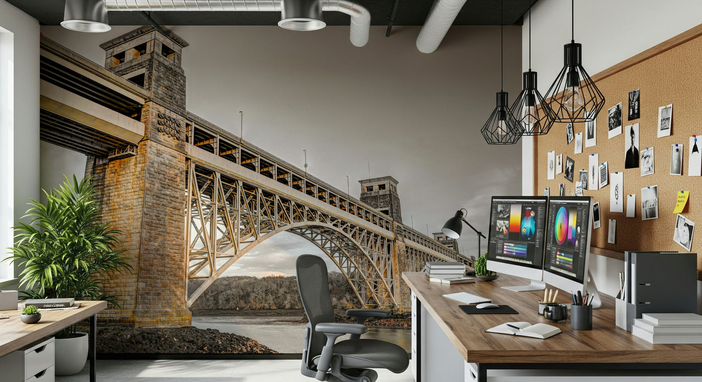 Britannia Bridge Wall Mural