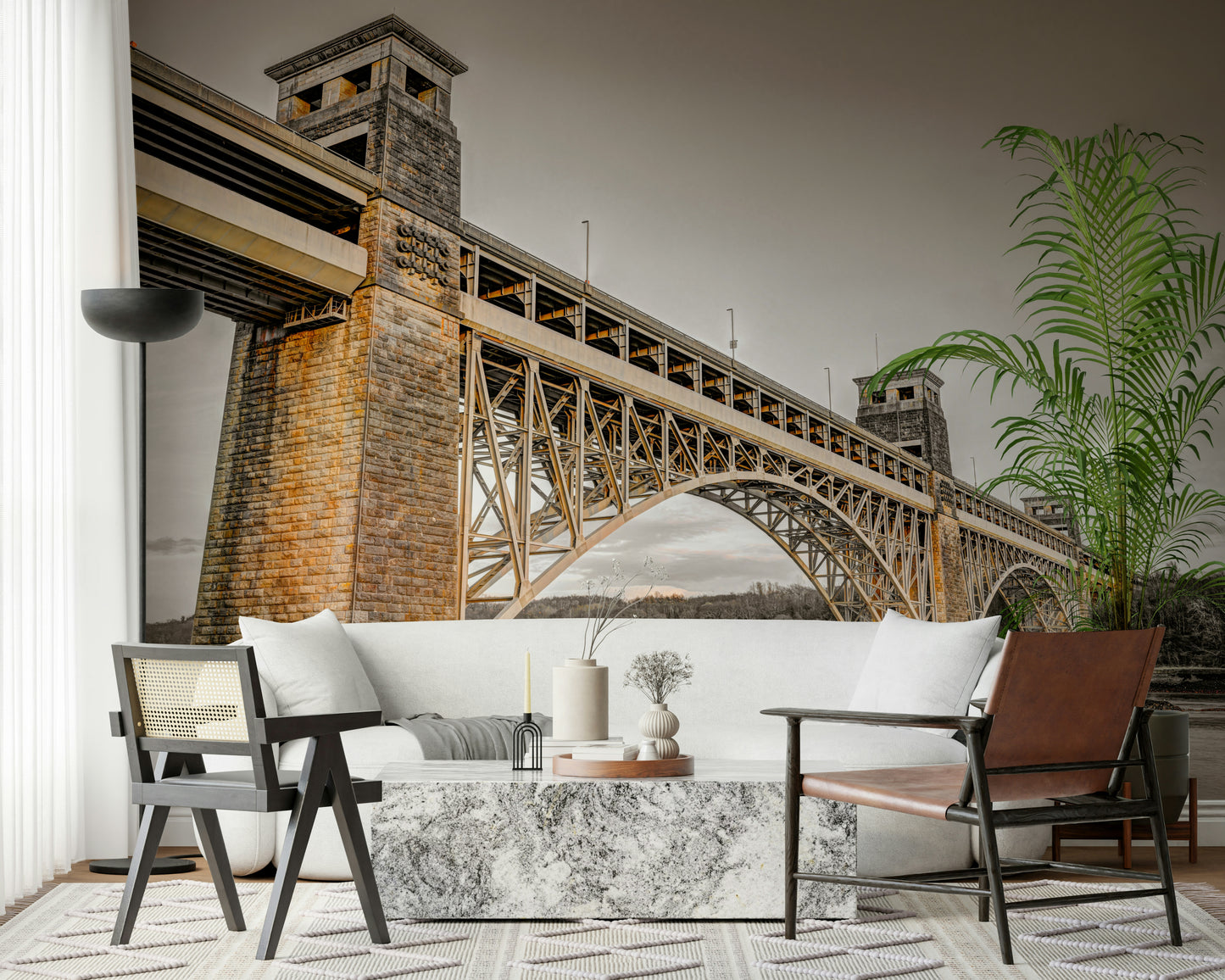 Britannia Bridge Wall Mural