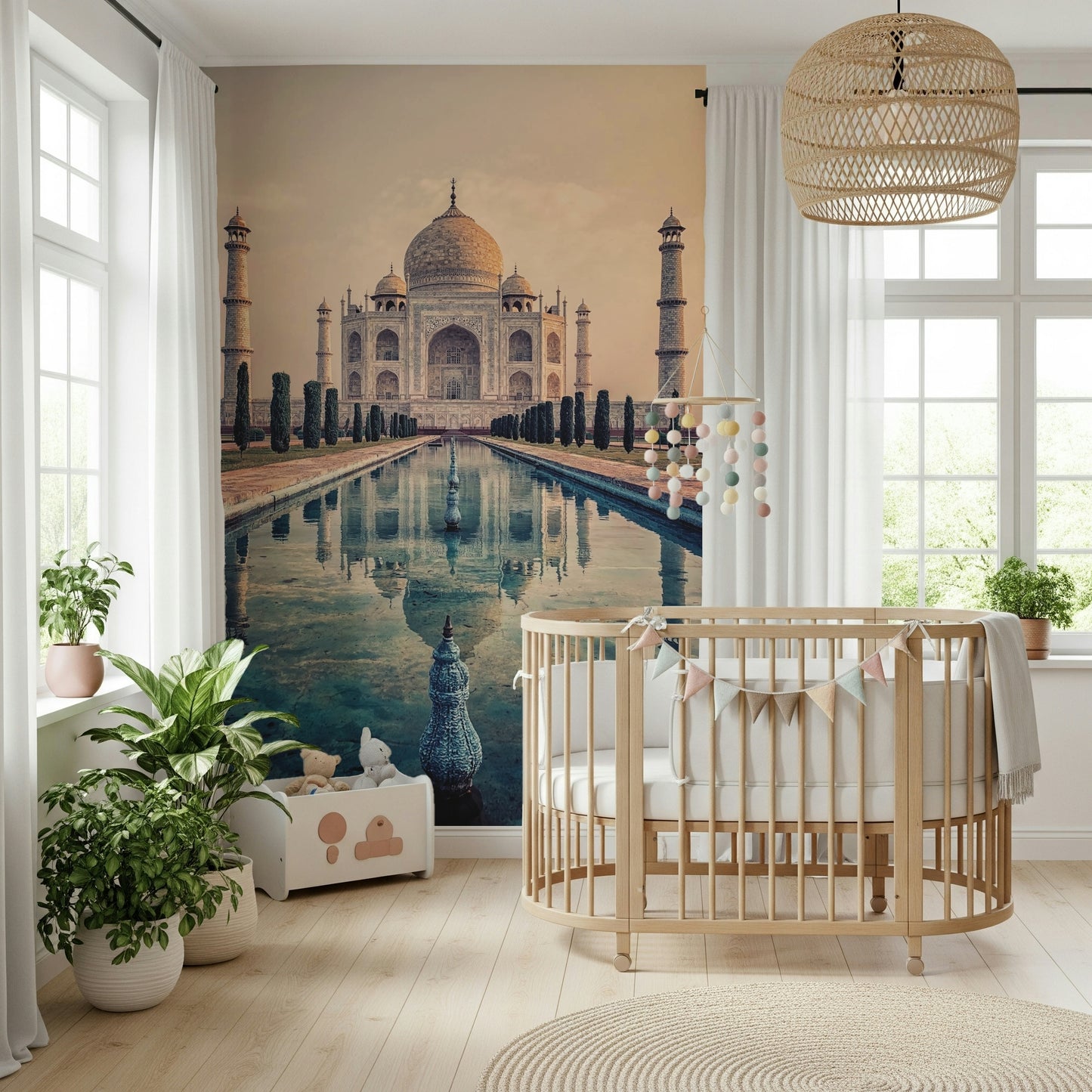 Indian Palace Serenity Wall Mural
