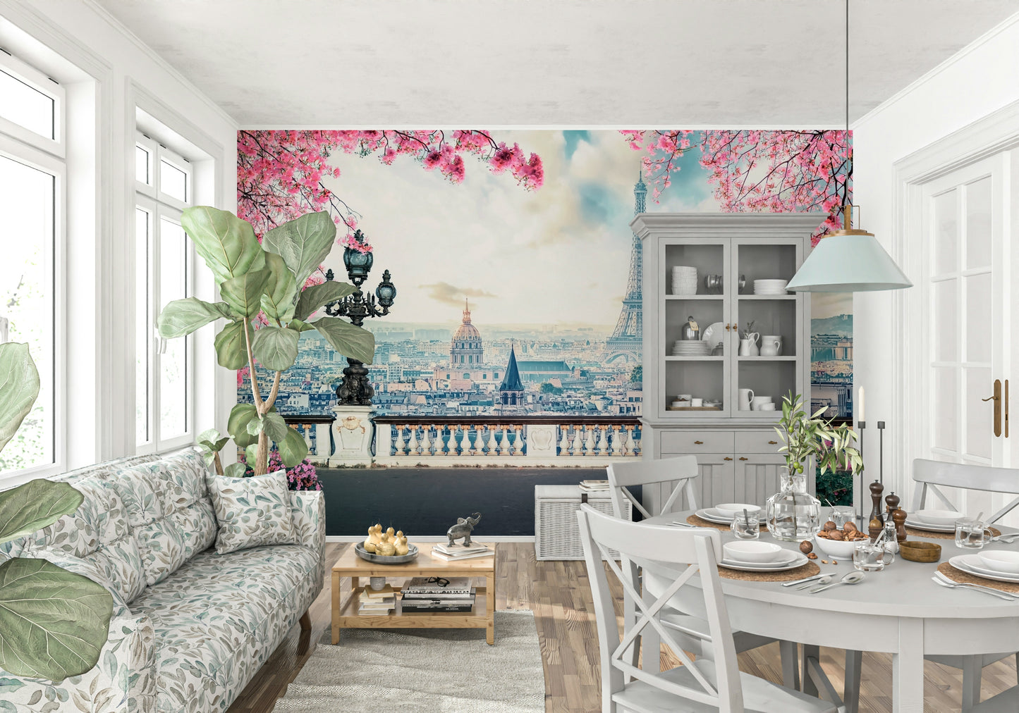 Spring in Paris Wall Mural