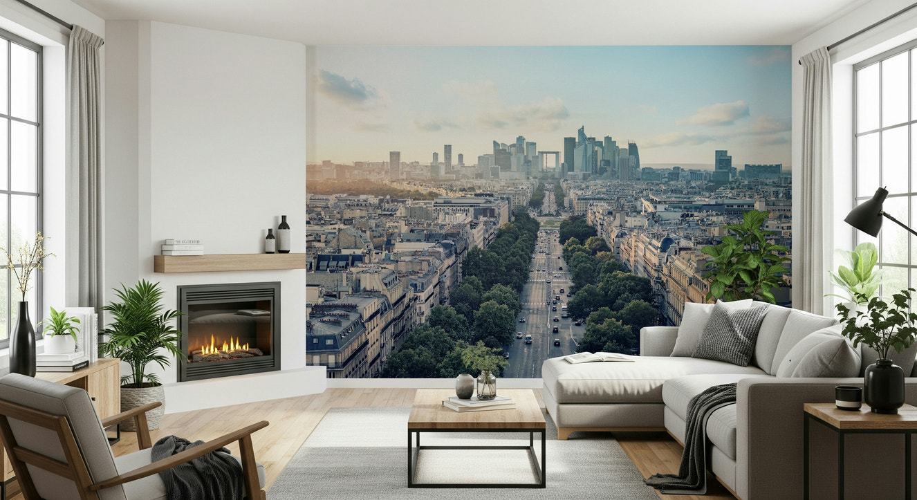 Parisian Panorama Wall Mural