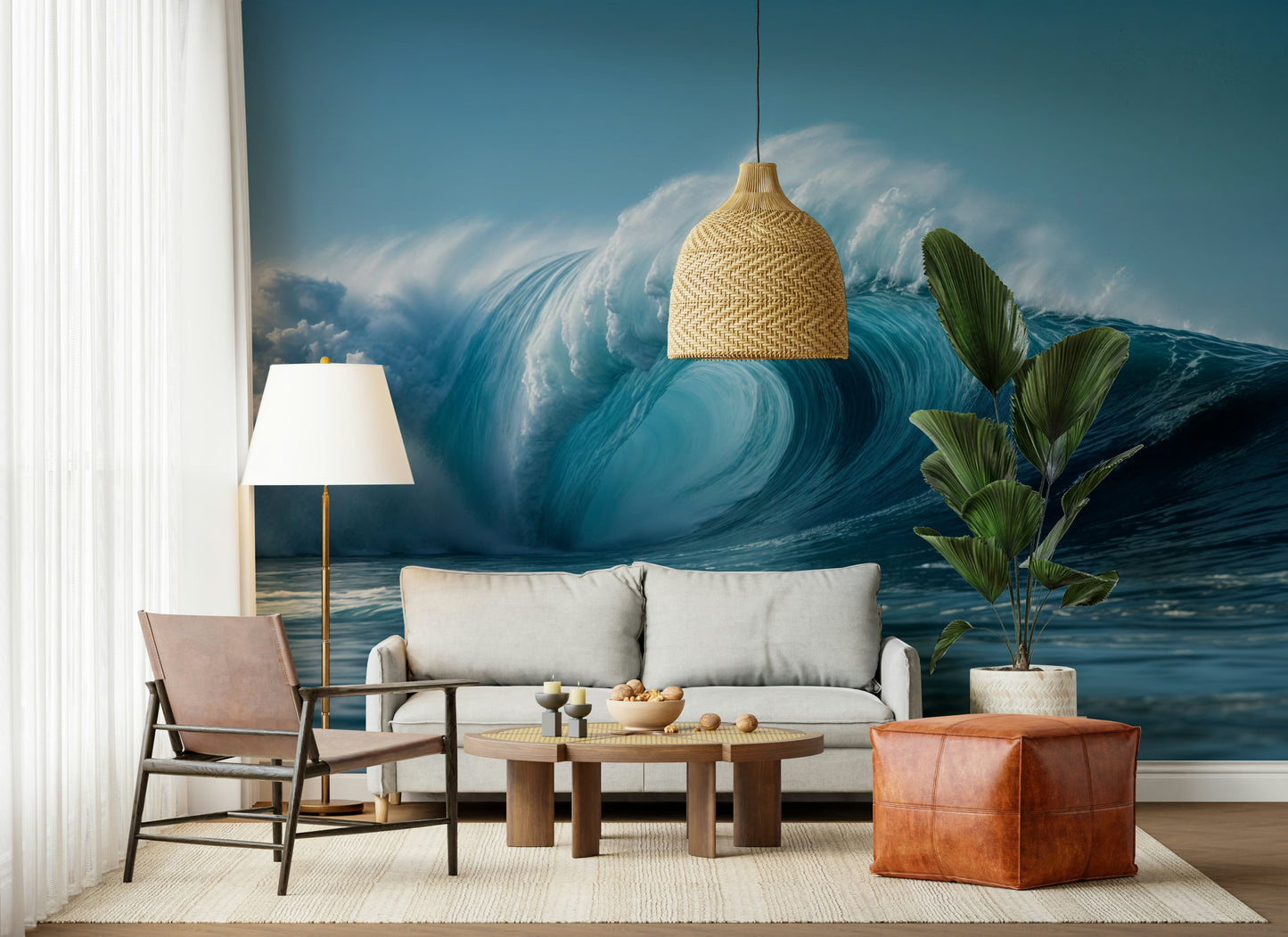 Crashing Tide Wall Mural