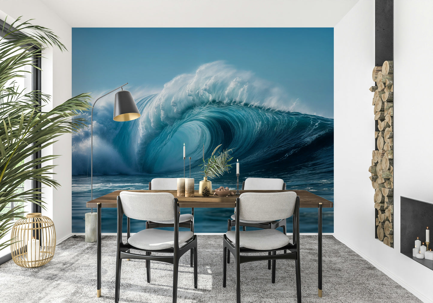 Crashing Tide Wall Mural