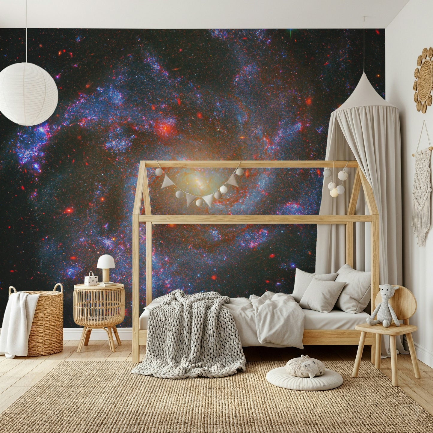 NGC 5468 Galaxy Wall Mural