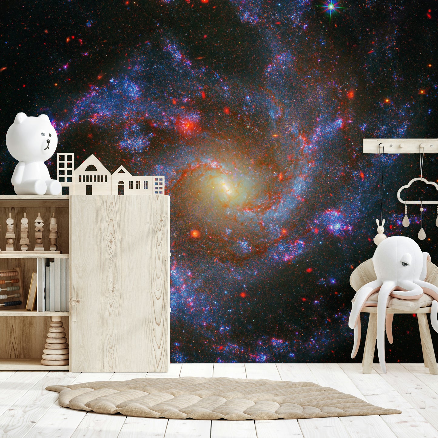 NGC 5468 Galaxy Wall Mural