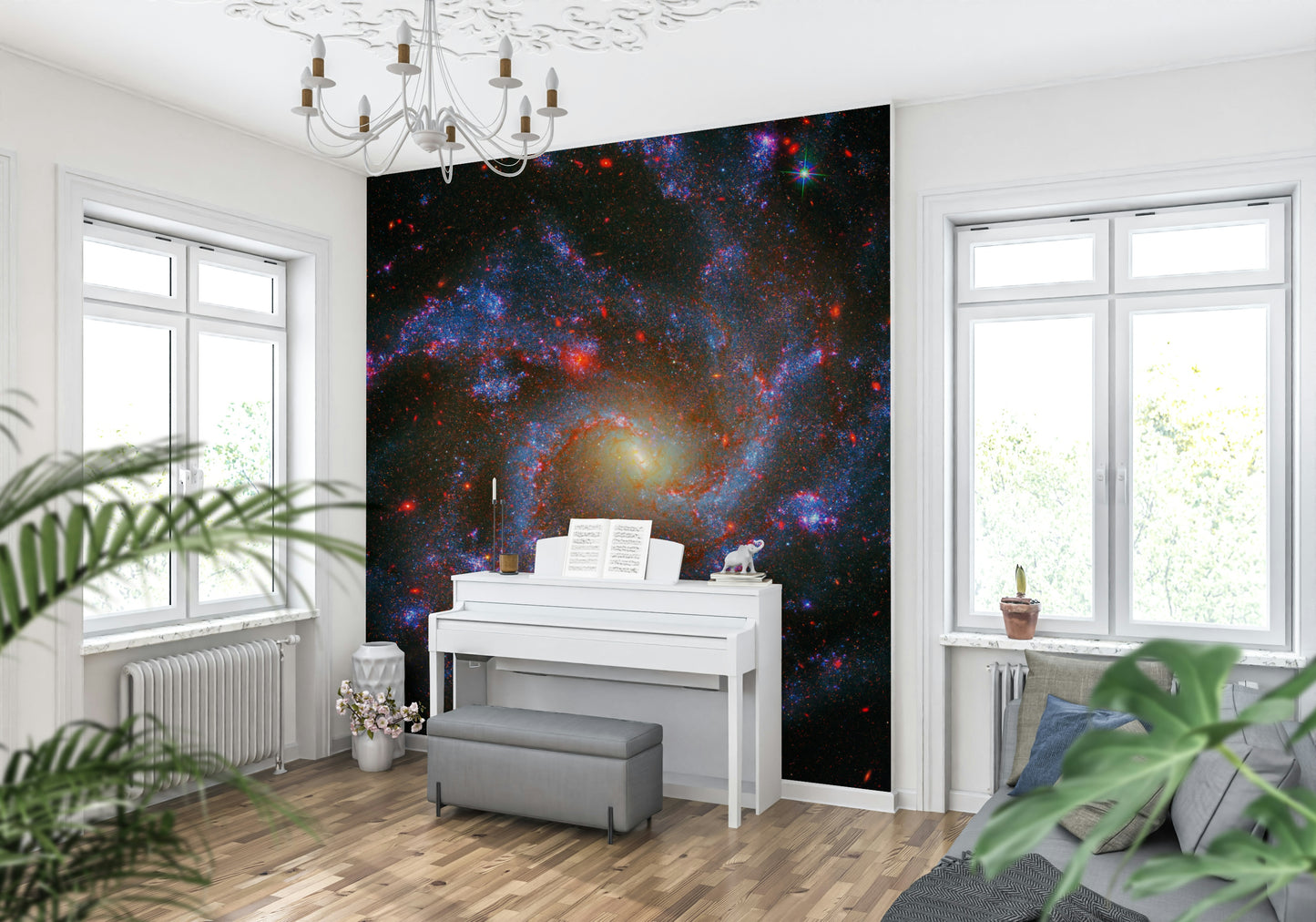 NGC 5468 Galaxy Wall Mural