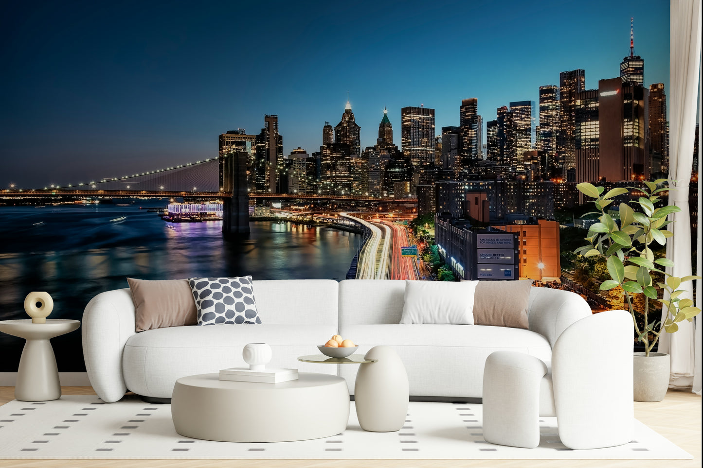 Urban Pulse Wall Mural